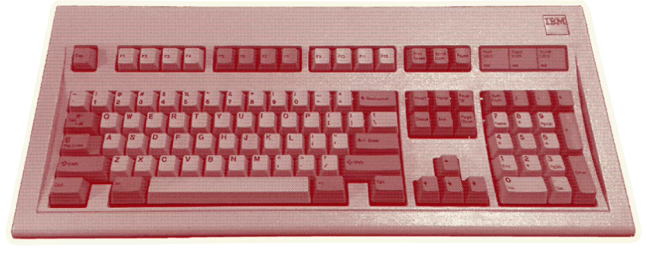 A computer keyboard, an integral part of software development.